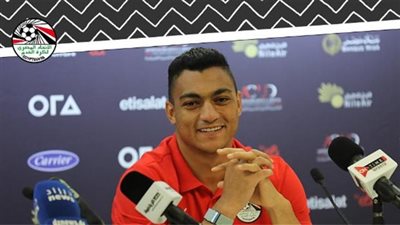مصطفى محمد: نلعب للفوز على موزمبيق وصلاح قائد نتعلم منه