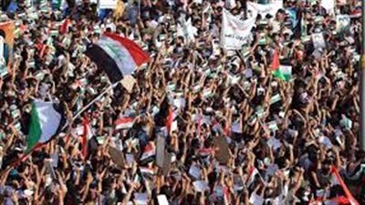تظاهرات في بغداد تنديدا بالحرب على غزة: 