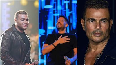 أبرزهم عمرو دياب وحماقي ورامي صبري.. نجوم الفن يلغون حفلاتهم ويتبرعون بأجورهم تضامنًا مع فلسطين