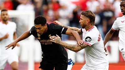 نتيجة وملخص أهداف مباراة ريال مدريد وإشبيلية اليوم في الدوري الإسباني