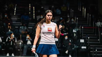 للمرة الثانية على التوالي نور الشربيني تتوج ببطولة كأس جراسهوبر للاسكواش