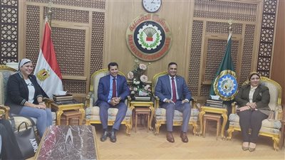 محافظ الدقهلية يستقبل وزير الشباب والرياضة لهذا السبب