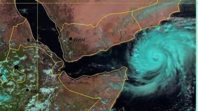 شاهد عاجل..تحذير المركز الوطني للأرصاد من تأثيرات إعصار تيج في السعودية