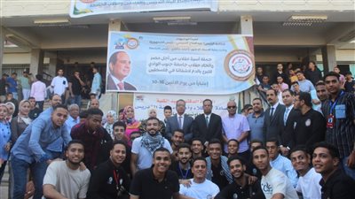 ختام حملة أسرة طلاب من أجل مصر للتبرع بالدم لأشقائنا في فلسطين