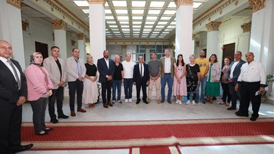 مياه الإسكندرية تستقبل وفدًا من نقابتي المرافق بدولتي اليونان وبلغاريا (صور)