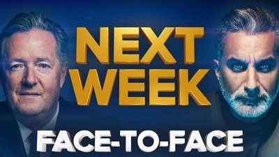 بشري تروج لحلقة باسم يوسف مع بيرس مورغان المقبلة 