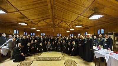 لجنة الكهنة بـمجلس كنائس مصر تصلي من أجل السلام فى الشرق الأوسط 