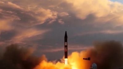 مزايا صاروخ بدر 3 الذي أطلقته «سرايا القدس» على عسقلان اليوم