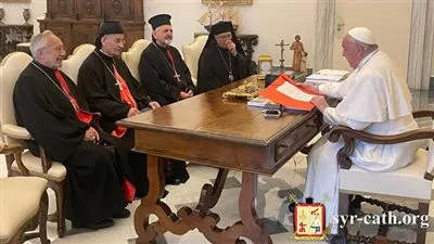البابا فرنسيس يلتقي البطاركة الشّرقيّين الكاثوليك في الفاتيكان