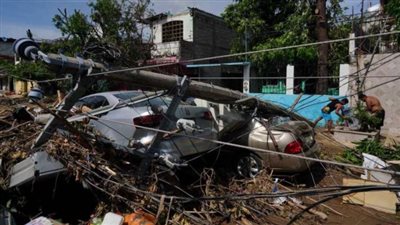 ارتفاع عدد ضحايا الإعصار أوتيس في المكسيك إلى 39 قتيلا