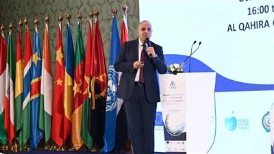 وزير الري يشارك في جلسة 