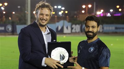أحمد سامي يحصد جائزة أفضل لاعب في بيراميدز لشهر أكتوبر