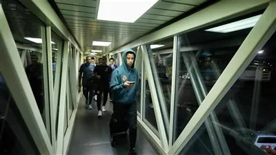 بعثة الأهلي تغادر مطار جوهانسبرج بعد الخسارة أمام صن داونز