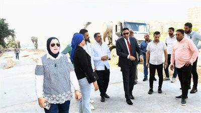 تفاصيل جولة محافظ الدقهلية على امتداد المشاية الجديد.. صور 