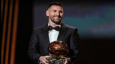 عاجل.. ليونيل ميسي يتوج بجائزة أفضل لاعب في العالم 2023