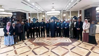 مفتي الجمهورية يستقبل وفدًا ماليزيًّا رفيع المستوى