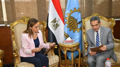 محافظ الغربية يستقبل وزيرة الثقافة (صور)