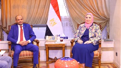 القباج تستقبل رئيس البورصة المصرية ويبحثان التعاون