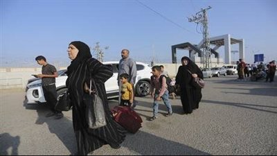 خروج 500 فلسطيني من حاملي الجنسيات المزدوجة من غزة إلى مصر عبر معبر رفح اليوم
