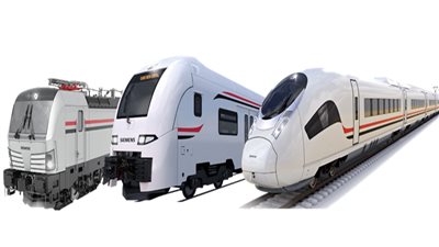 النقل: اصطفاف معدات النقل الحديث في الساحة الخارجية لمعرض النقل الذكي