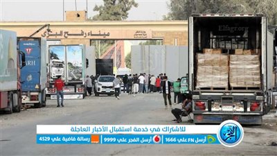 عاجل - مطار العريش يستقبل طائرتين محملتين بالمساعدات لأهالي غزة