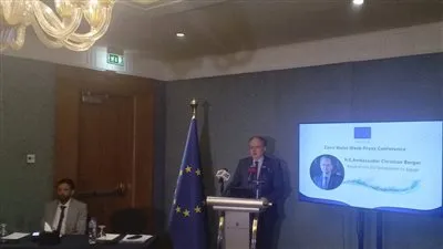 سفير الاتحاد الأوروبى بالقاهرة: استثمرنا 550 مليون يورو فى مجال المياه بمصر