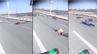 فيديو مروع من غزة.. عشرات الجثث على جانبي طريق الرشيد الساحلي