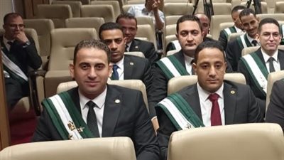 بدء احتفالية حلف اليمين لأعضاء هيئة قضايا الدولة الجدد