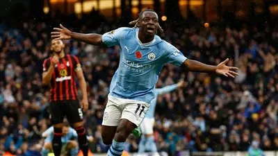 مانشستر سيتي يسحق بورنموث بسداسية ويعتلي صدارة الدوري الإنجليزي
