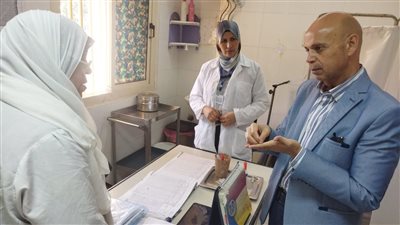 وكيل صحة الشرقية يتابع أداء الفرق الطبية بمبادرة ١٠٠ يوم صحة بأولاد صقر
