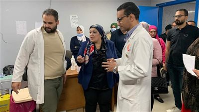 وكيل وزارة الصحة بالمنوفية تتفقد مستشفى شبين الكوم التعليمي
