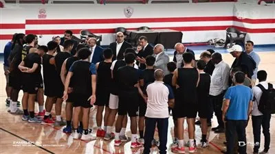 مجلس إدارة الزمالك يجتمع بفريق السلة لمؤزارته قبل مواجهة الأهلي غدًا