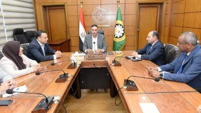 لحل مشكلات المصانع وتنفيذ مشروعات.. محافظ الدقهلية يلتقي وفد التنمية الصناعية