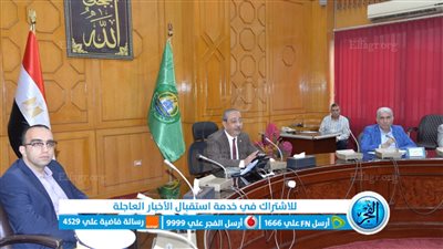 محافظ الإسماعيلية يبحث الاستعدادات النهائية للانتخابات الرئاسية