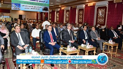 محافظ الفيوم ومدير الأمن يشهدان القرعة العلنية للحج