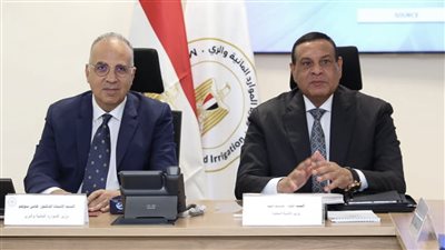 وزيرا الري والتنمية المحلية يتابعان موقف المعدات الخاصة بإدارة الأزمات والطوارئ