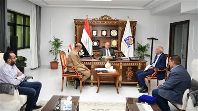 محافظ قنا يتابع سير عمل القوافل البيطرية