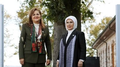 زوجة الرئيس التركي: أطفال غزة لا يعرفون مكانا أكثر أمانا من التابوت 