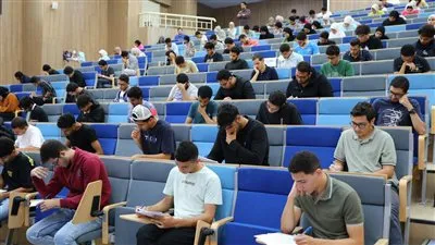 تفاصيل جولة رئيس جامعة المنصورة الجديدة لمتابعة الامتحانات 