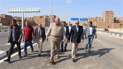 محافظ الجيزة يتابع نسب تنفيذ محور عمرو بن العاص بمنطقة المريوطية (صور)