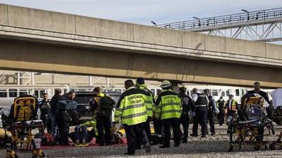 عشرات الجرحى جراء اصطدام قطار بكاسحة ثلوج في شيكاغو