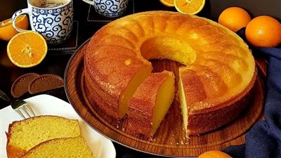بالخطوات..أسرع طريقة لتحضير كيكة البرتقال في المنزل