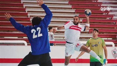 يد الزمالك يفوز على الجيزة بنتيجة 34-25 في دوري المحترفين 