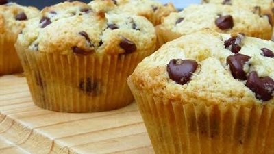 طريقة سهلة لتحضير مافن كيك بحبيبات الشوكولاتة