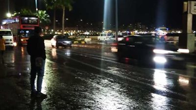 عاجل.. سقوط أمطار غزيرة على معظم المناطق في الإسكندرية 