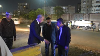 محافظ القليوبية يتابع جهود رفع وإزالة آثار الأمطار 