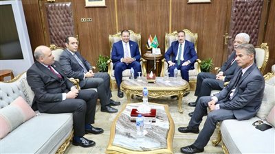 محافظ المنوفية يلتقي رئيس الجامعة ورئيس الهيئة العامة للاعتماد والرقابة