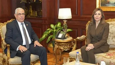 استقبال النائب العام يستقبل وزيرة الثقافة للتهنئة بتولي المنصب