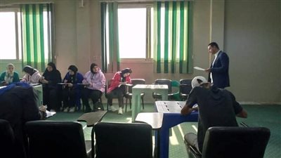 ورشة عمل تدريبية للمهارات الريادية في ريادة الأعمال بمركز التنمية الشبابية بإستاد المنصورة