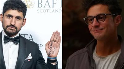 أحمد الفيشاوي يشيد بكلمة أمير المصري لدعم فلسطين في حفل جوائز البافتا